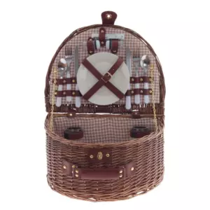 Корзина для пикника на 2 персоны, L40,5 W31 H20 см