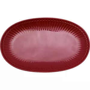 Тарелка для печенья Alice claret red 23 см