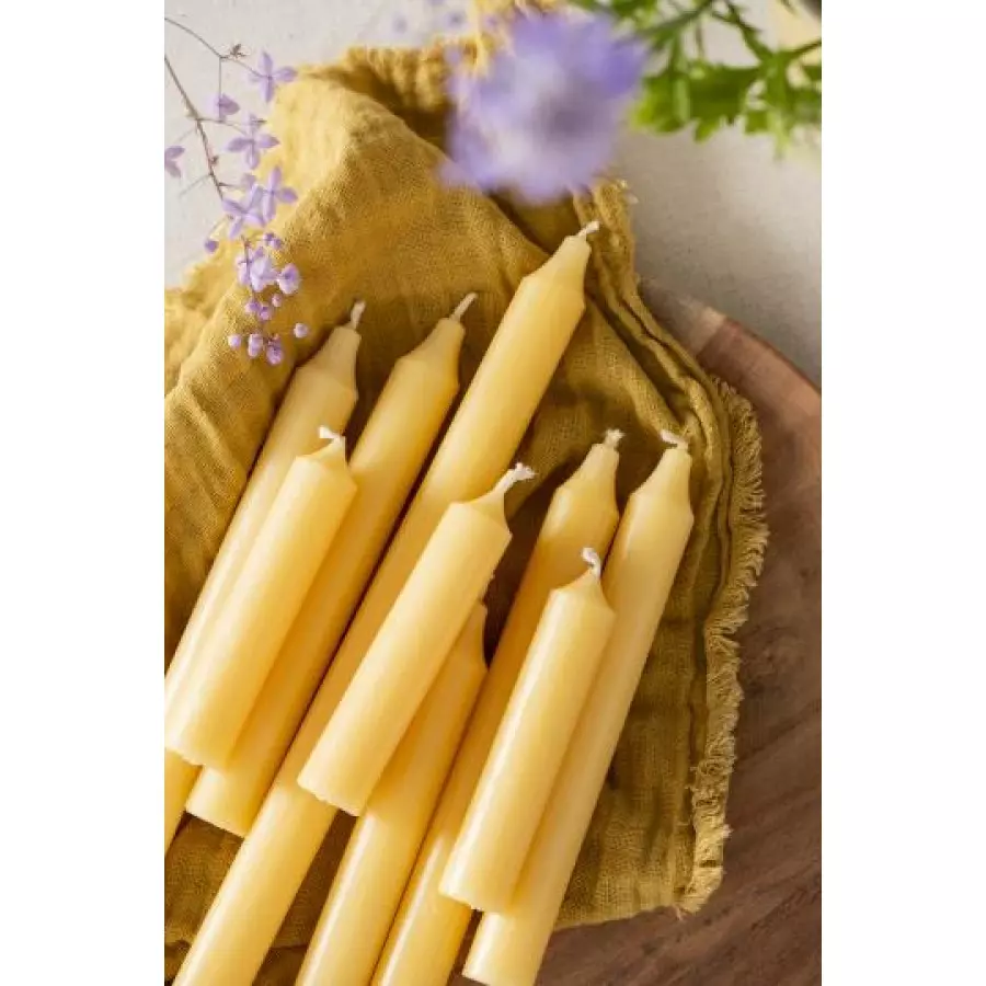 Свеча yellow rustic d 2,2 h 18 см — изображение 2