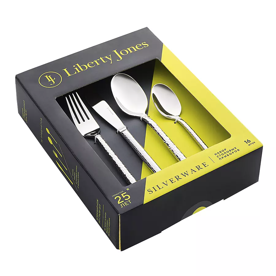 Набор столовых приборов Silverware, 16 пред. 21х6,5х28 см — изображение 4
