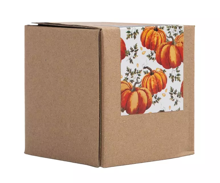 Емкость для соли или перца, 7 см, керамика, оранжевая, Тыква, Bright pumpkin — изображение 3