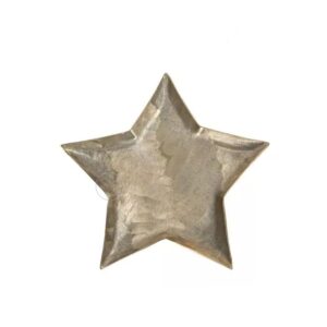 Поднос декоративный "Звезда" 23,5x23,5xH1,5см