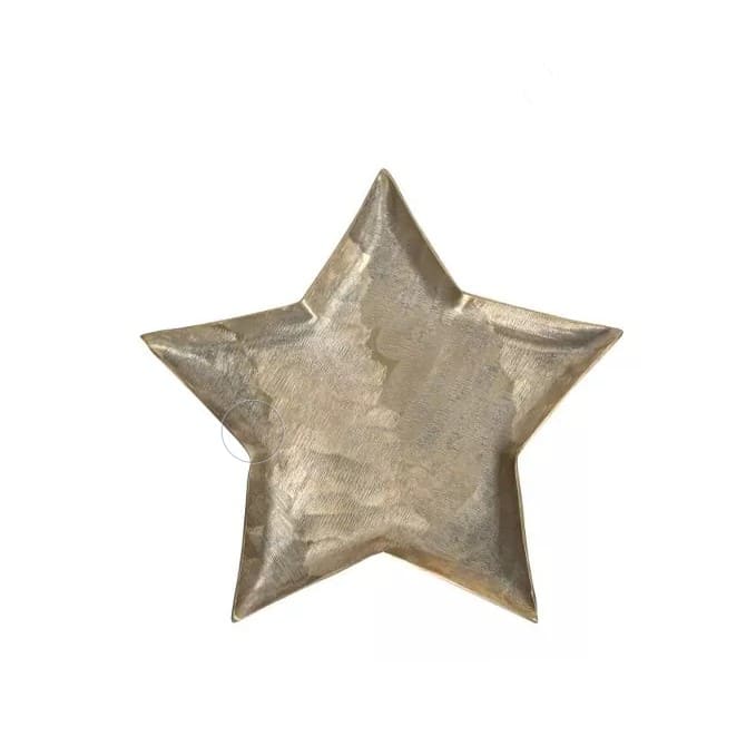 Поднос декоративный "Звезда" 23,5x23,5xH1,5см