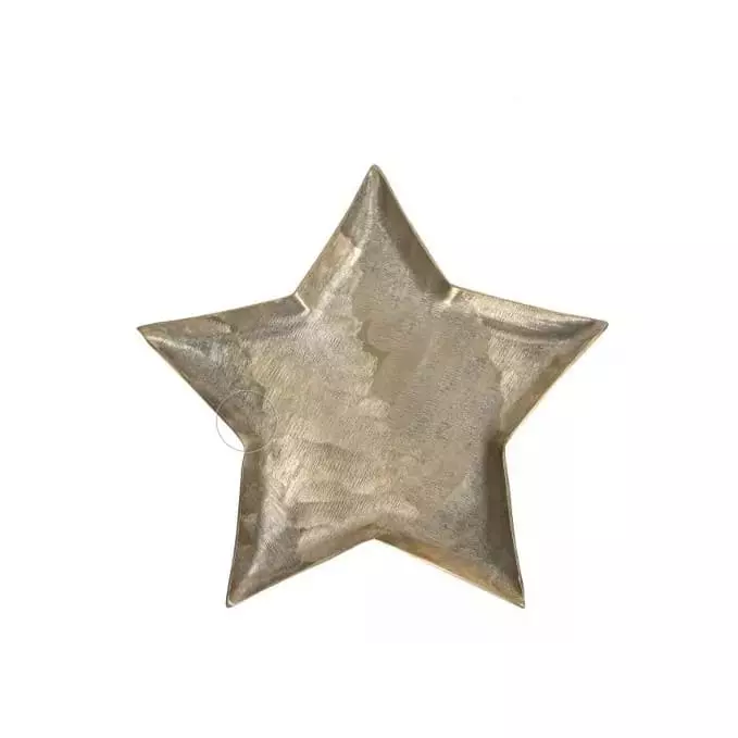 Поднос декоративный "Звезда" 23,5x23,5xH1,5см