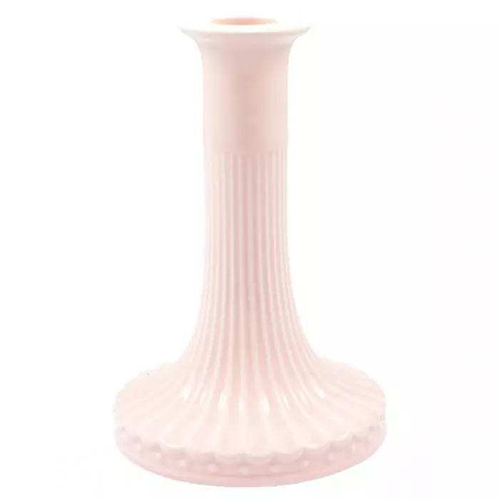 Подсвечник Alice pale pink 15см