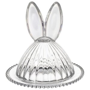 Блюдо сервировочное с крышкой "RABBIT FAMILY" 19,3х19,3х19см