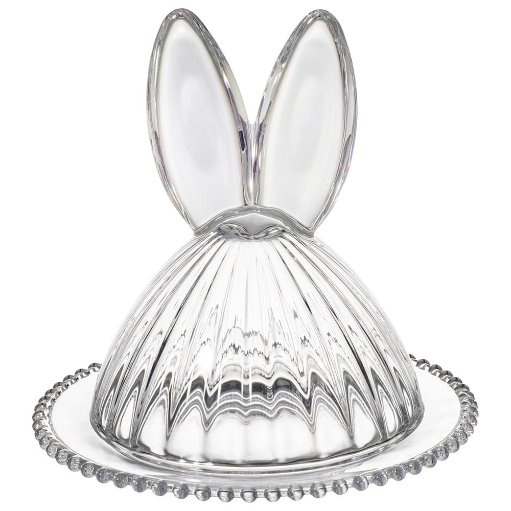 Блюдо сервировочное с крышкой "RABBIT FAMILY" 19,3х19,3х19см