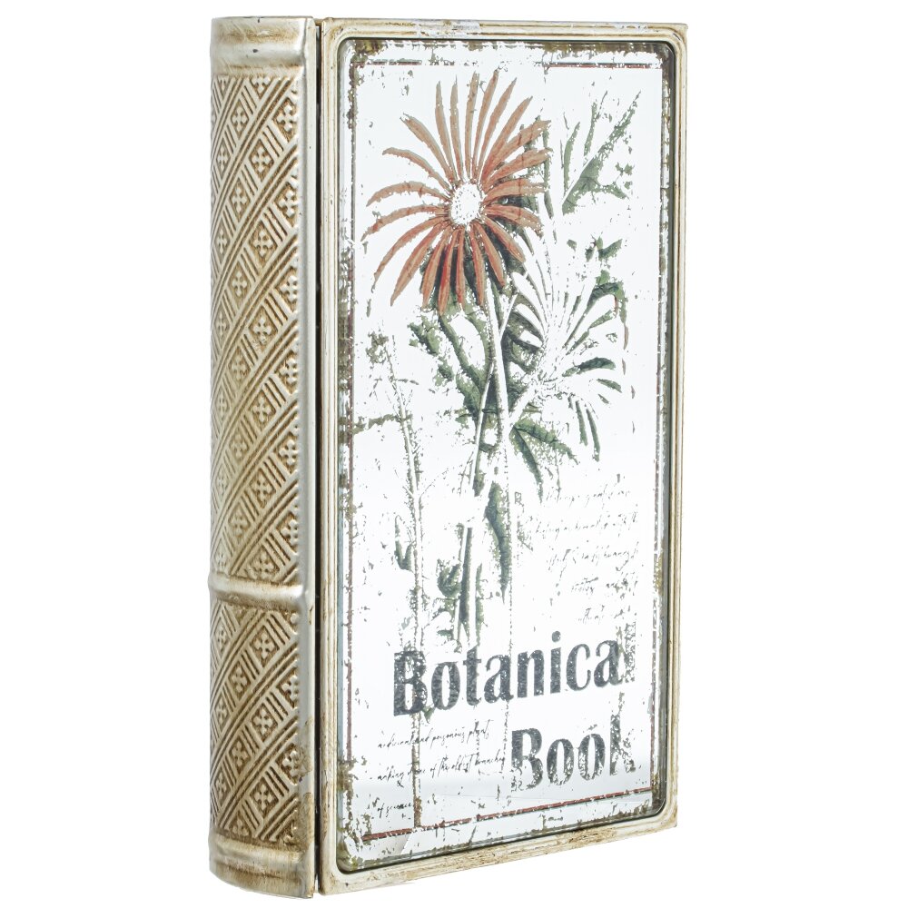 Шкатулка-книга с зеркальным элементом, L16 W5 H26 см — изображение 2