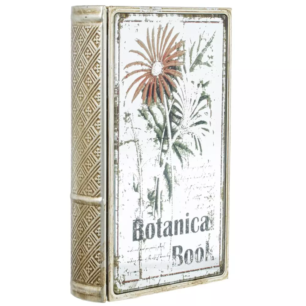 Шкатулка-книга с зеркальным элементом, L16 W5 H26 см — изображение 2
