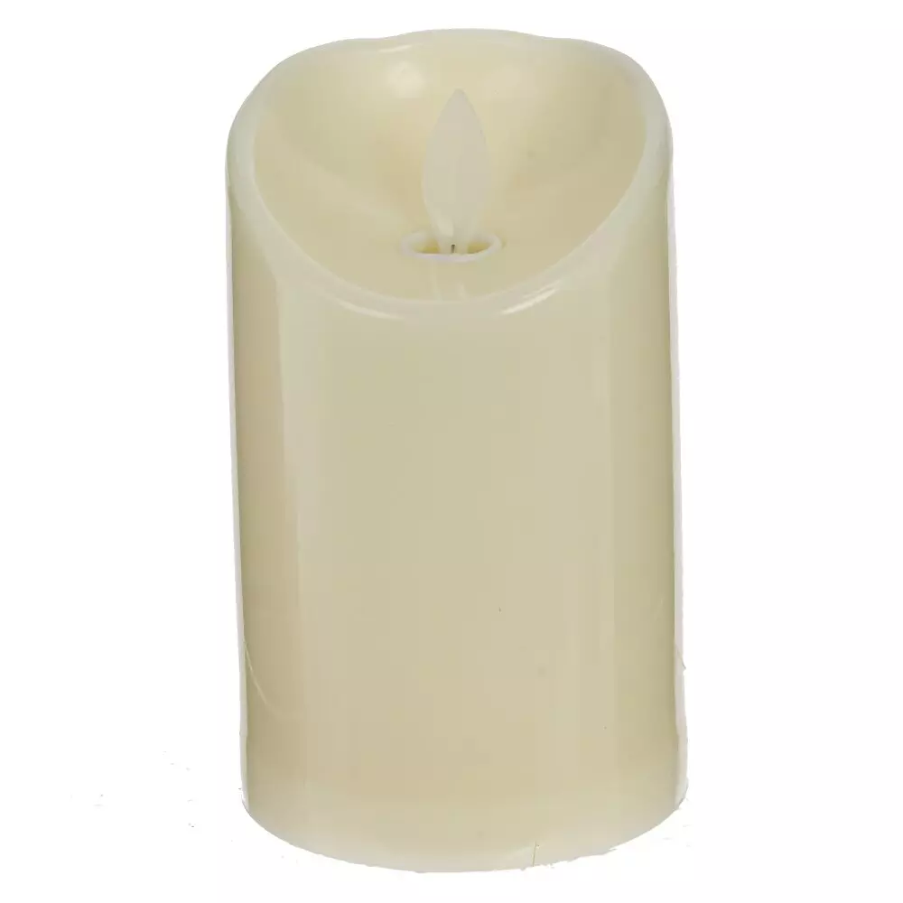Изделие декоративное "Свеча" (подсветка, 3xAAA, н/п), L7,5 W7,5 H12 см