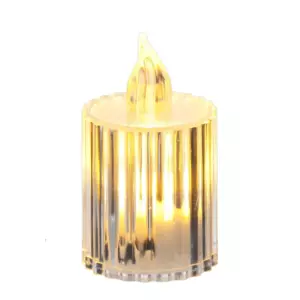 Изделие декоративное "Свеча" (подсветка, 3xLR54), D 3.5 см, L3,5 W3,5 H6,5 с