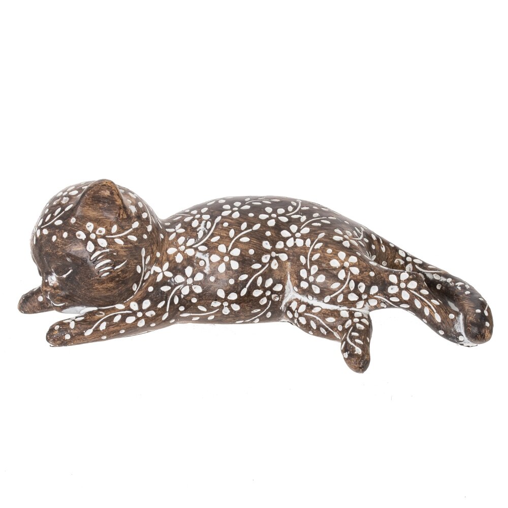 Фигурка декоративная "Кошка", L19 W8 H6,5 см