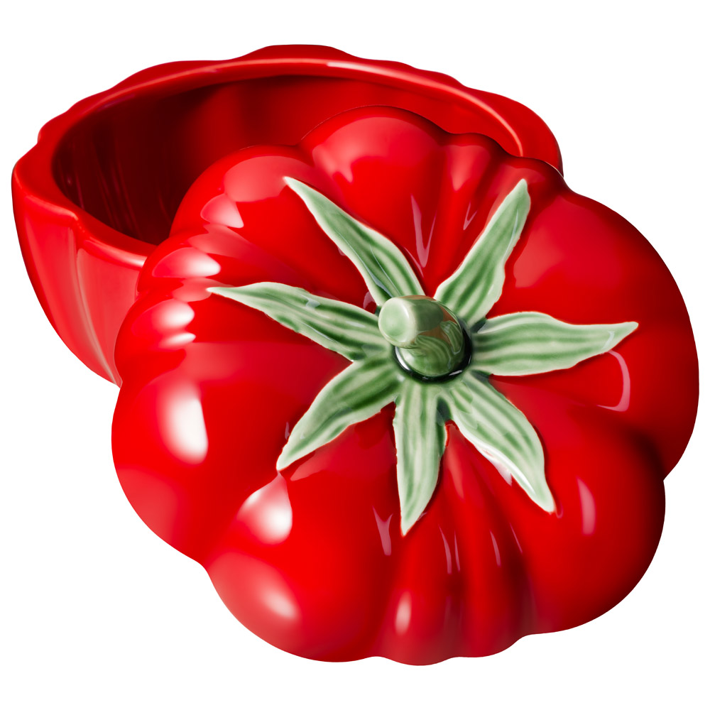 ГОРШОЧЕК ДЛЯ ЗАПЕКАНИЯ "TOMATO" С КРЫШКОЙ 900 МЛ — изображение 2